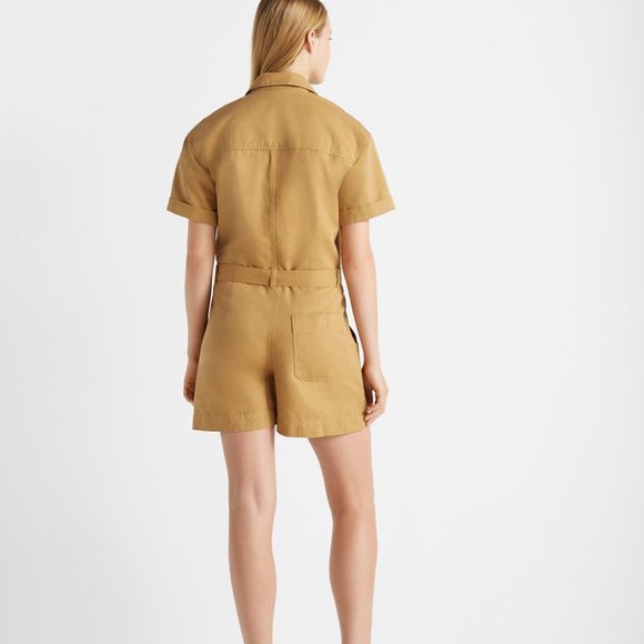 ~SOLD~ Club Monaco Short Sleeve Utility Jumpsuit NWT - Picture 4 of 9